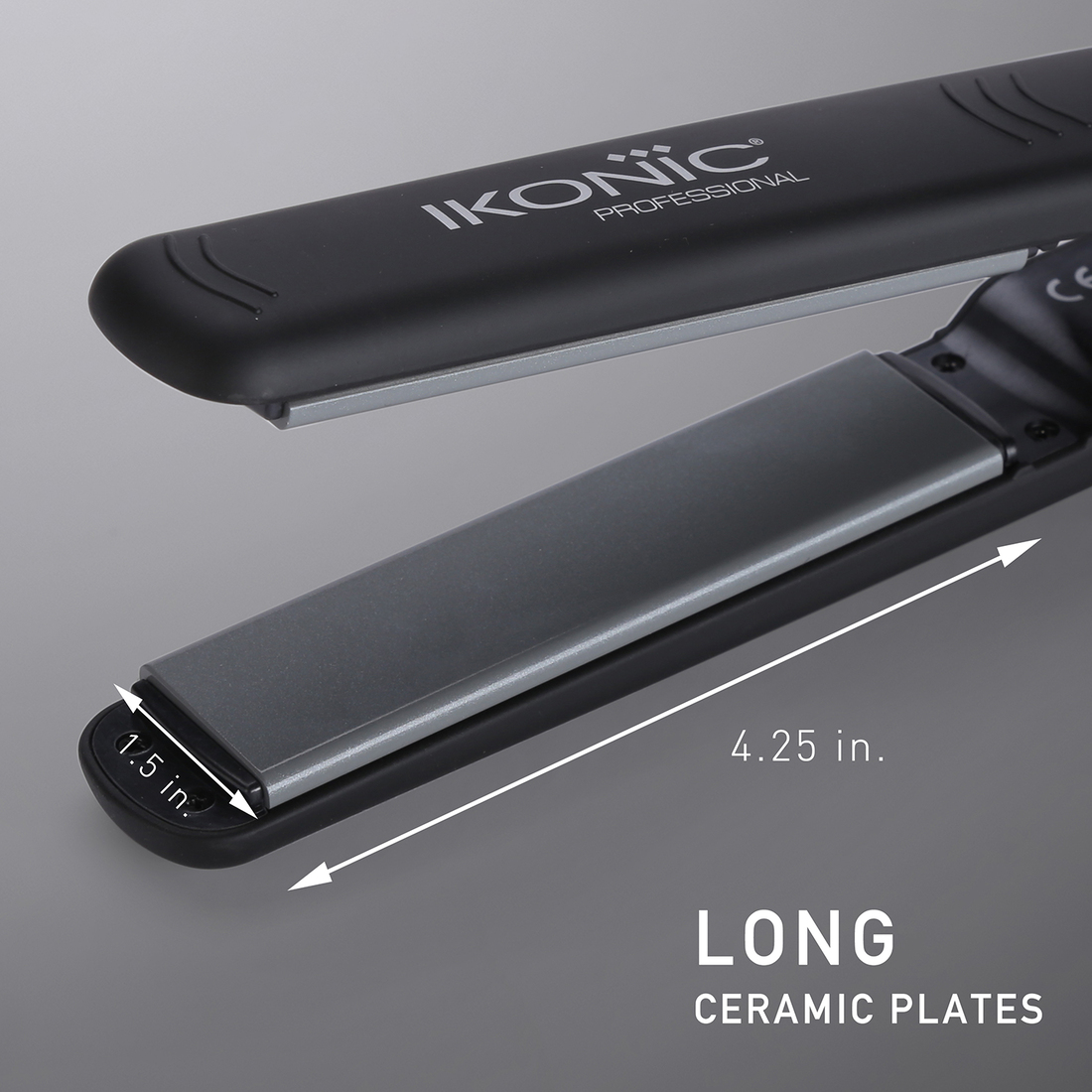 Buy Ikonic Hair Straightener Pro Straight Black 1 n Online BEAUTE NUTRIE